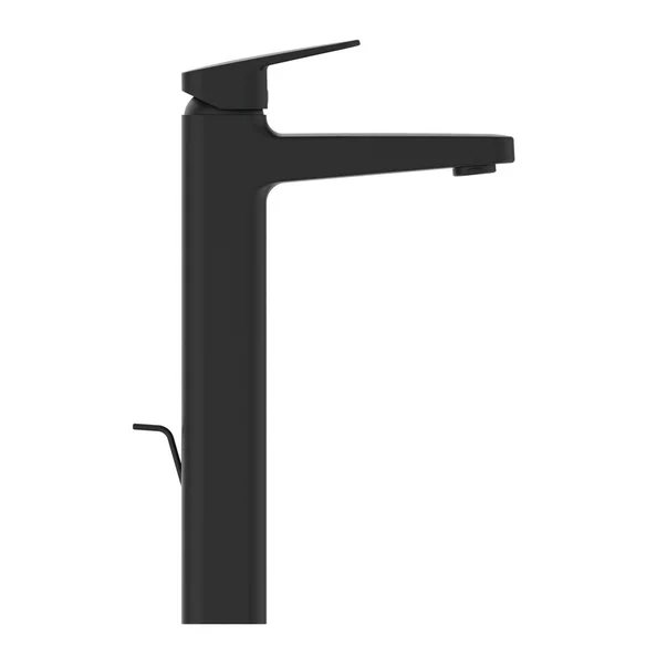 Baterie lavoar inalta Ideal Standard Ceraplan 250 negru mat cu ventil Pop-Up metalic picture - 2
