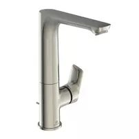 Baterie lavoar inalta Ideal Standard Connect Air argintiu Silver Storm cu ventil si pipa rotativa picture - 1