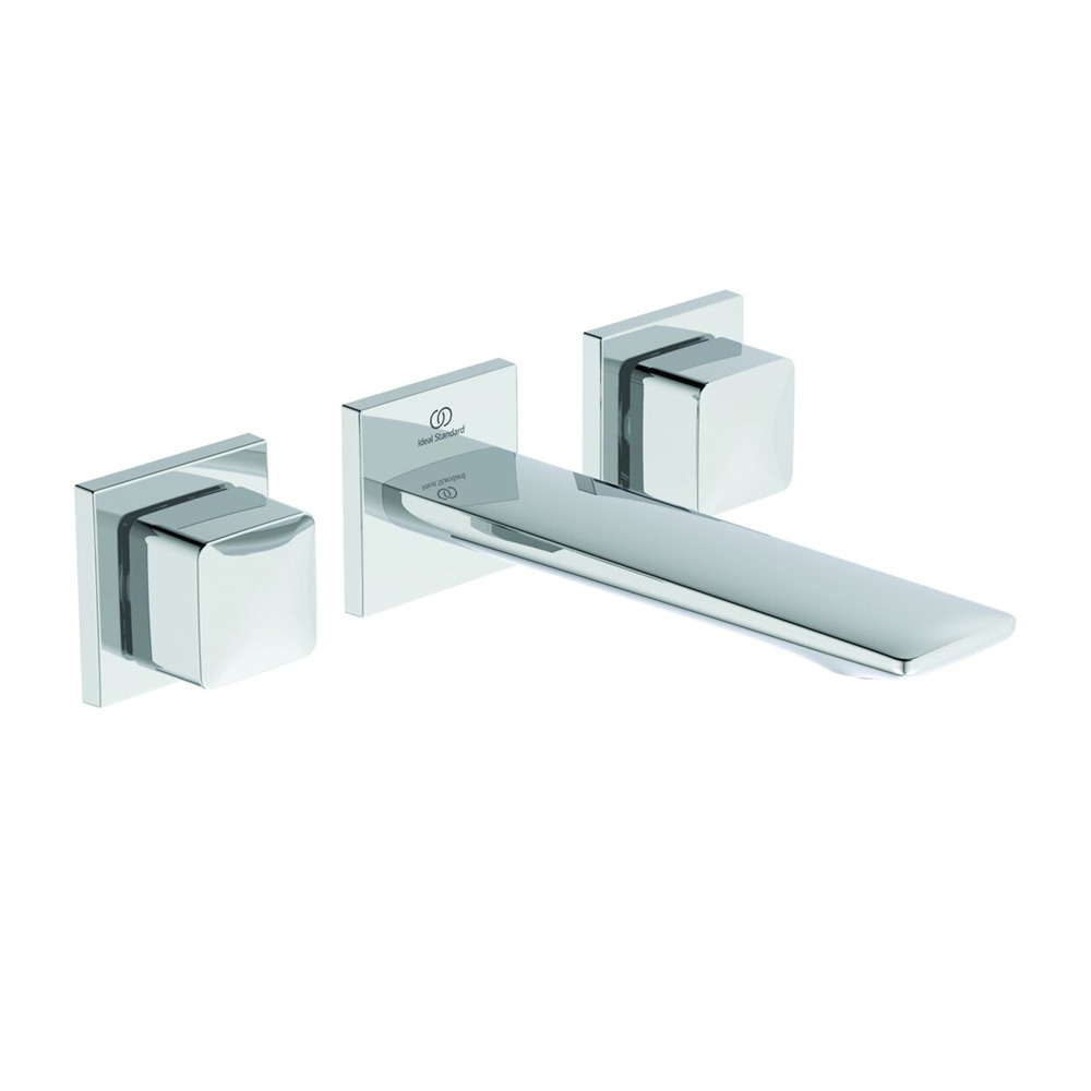 Baterie lavoar incastrata Ideal Standard Atelier Conca 180 crom lucios cu corp ingropat