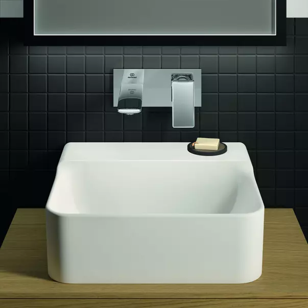 Baterie lavoar incastrata Ideal Standard Atelier Conca 220 gri Magnetic Grey fara corp ingropat picture - 3
