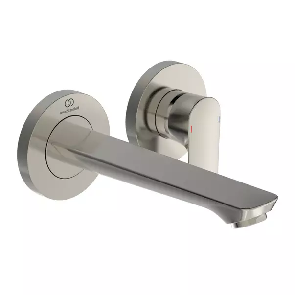 Baterie lavoar incastrata Ideal Standard Connect Air pipa 19 cm argintiu Silver Storm fara corp ingropat picture - 2