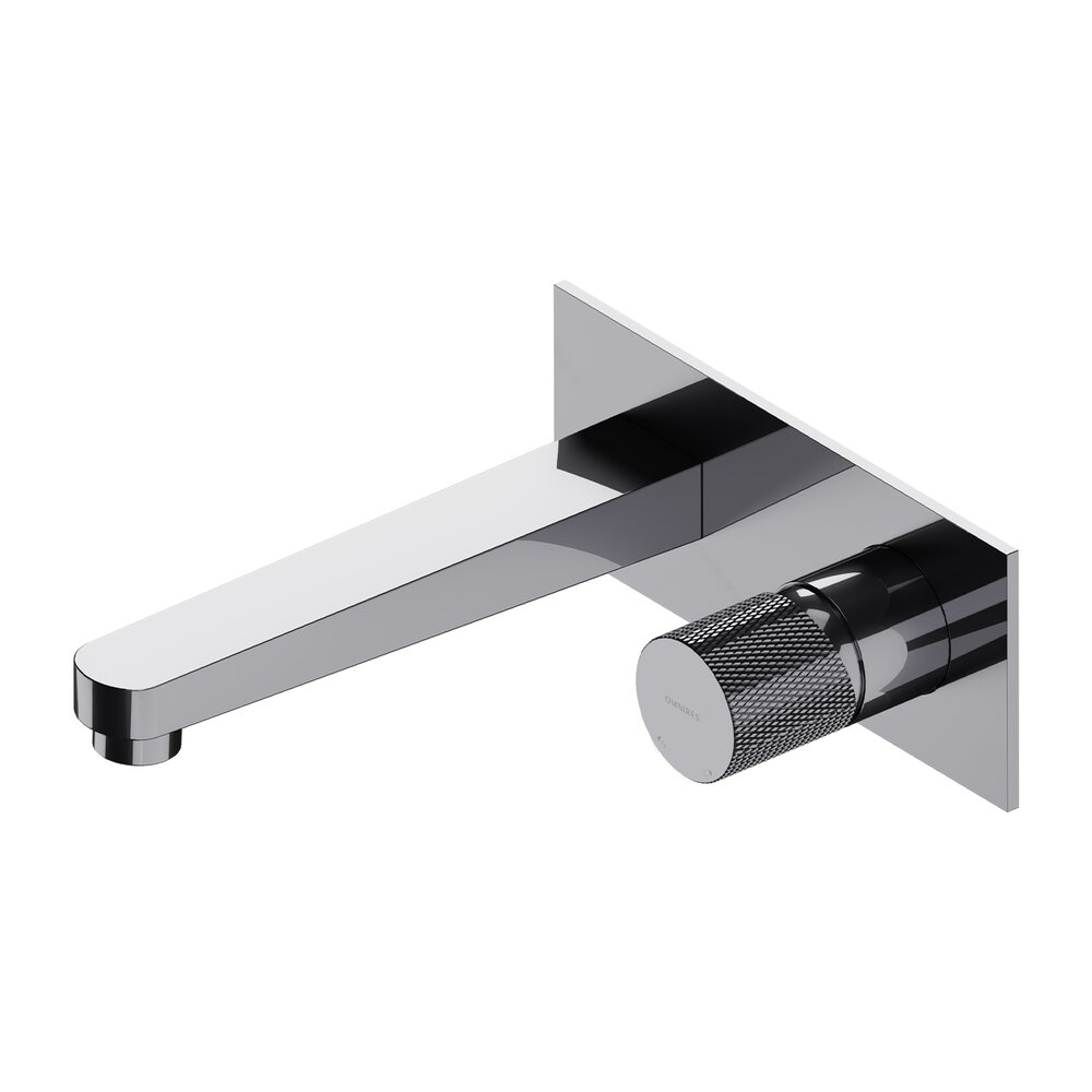 Baterie lavoar incastrata Omnires Contour crom Baterie lavoar incastrata Omnires Contour crom