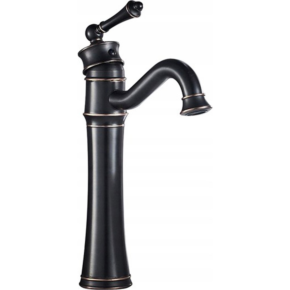 Baterie pentru lavoar pe blat Rea Vintage negru Baie