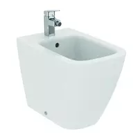 Bideu pe pardoseala Ideal Standard I.life B alb lucios SmartGuard BTW picture - 6