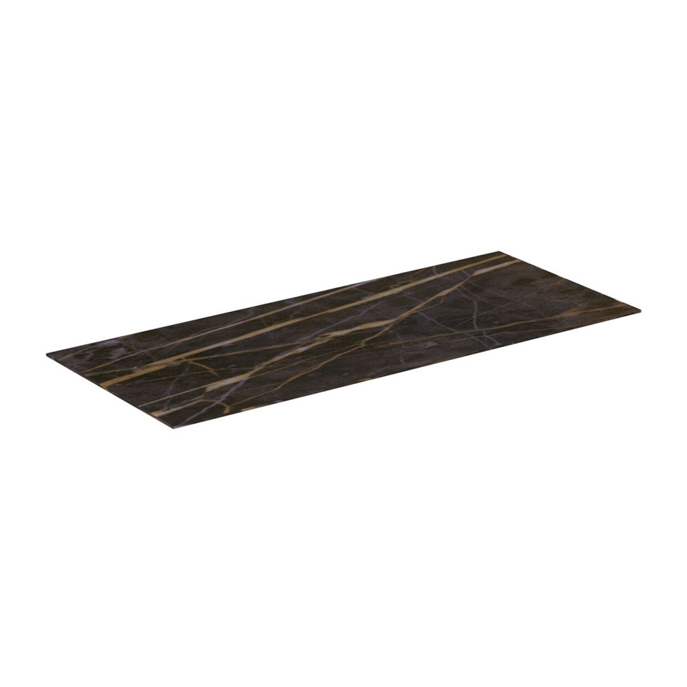 Blat ceramic pentru lavoar Ideal Standard Atelier Conca 120 cm finisaj negru marmura Blat ceramic pentru lavoar Ideal Standard Atelier Conca 120 cm finisaj negru marmura