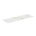 Blat ceramic pentru lavoar Ideal Standard Atelier Conca 160 cm finisaj alb marmura picture - 1
