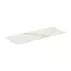 Blat ceramic pentru lavoar Ideal Standard Atelier Conca finisaj alb marmura 100 cm picture - 1