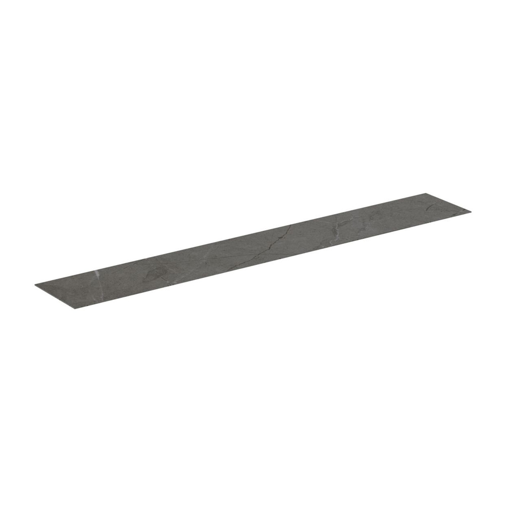 Blat ceramic pentru lavoar Ideal Standard Atelier Conca finisaj gri deschis 240 cm
