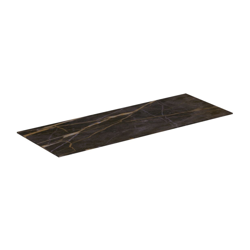 Blat ceramic pentru lavoar Ideal Standard Atelier Conca finisaj negru marmura 100 cm Blat ceramic pentru lavoar Ideal Standard Atelier Conca finisaj negru marmura 100 cm