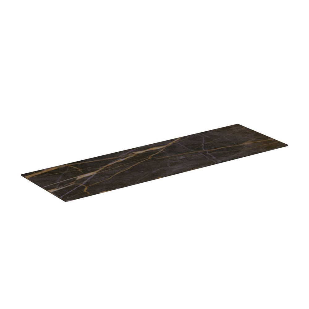 Blat ceramic pentru lavoar Ideal Standard Atelier Conca finisaj negru marmura 120 cm Blat ceramic pentru lavoar Ideal Standard Atelier Conca finisaj negru marmura 120 cm