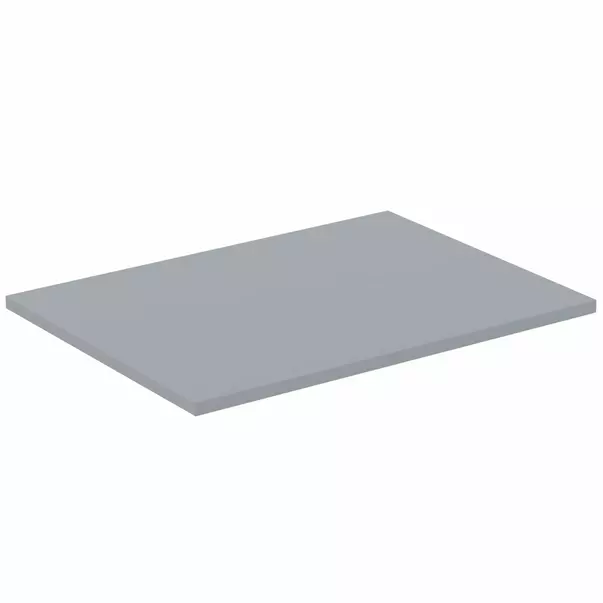 Blat pentru lavoar gri deschis Ideal Standard Connect Air fara decupaj 60 cm