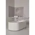 Blat pentru lavoar Ideal Standard Atelier Conca fara decupaj alb mat 200 cm picture - 6