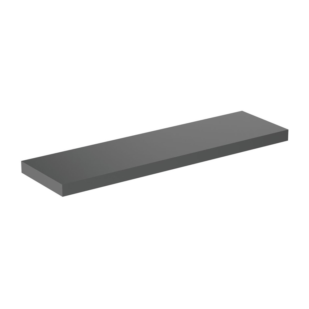 Blat pentru lavoar Ideal Standard Atelier Conca fara decupaj antracit mat 200 cm