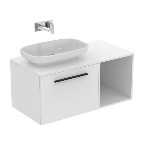 Blat pentru lavoar Ideal Standard i.life B alb mat 100 cm picture - 2