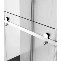 Cabina de dus dreptunghiulara cu usa glisanta Rea Nixon 80x120 crom dreapta picture - 6