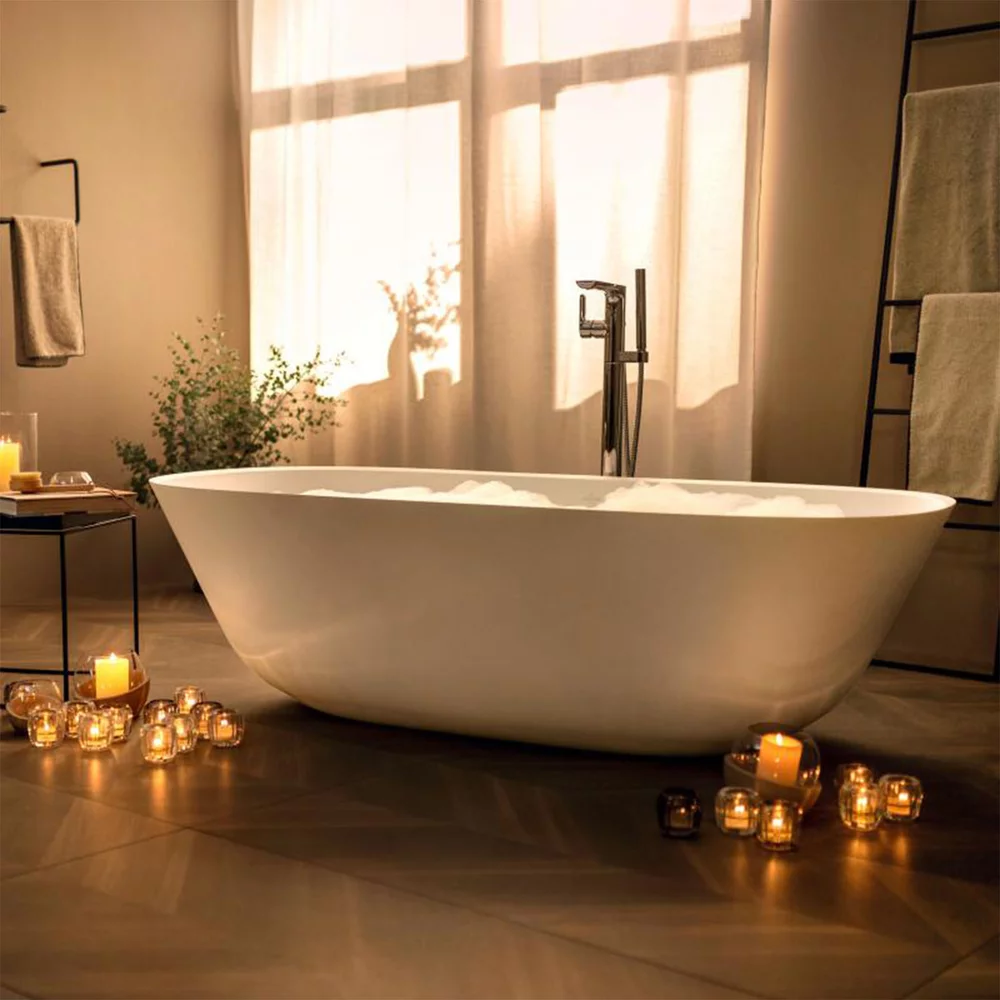 Cada freestanding Villeroy&Boch Theano 155x75 cm alb