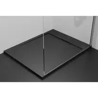 Cadita de dus dreptunghiulara Ideal Standard i.life Ultra Flat S negru intens 100x80 cm picture - 6