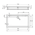 Cadita de dus dreptunghiulara Ideal Standard Ultra Flat 180x90 cm picture - 3