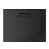 Cadita de dus dreptunghiulara Ideal Standard Ultra Flat New negru mat 90x70 cm picture - 4