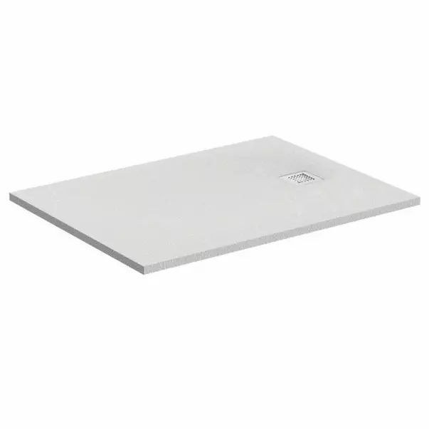 Cadita de dus dreptunghiulara Ideal Standard Ultra Flat S 120x70 cm gri asfaltic