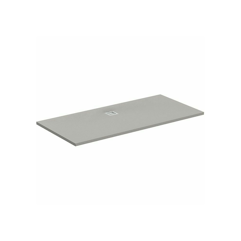 Cadita de dus dreptunghiulara Ideal Standard Ultra Flat S 200×90 cm gri asfaltic Ideal Standard