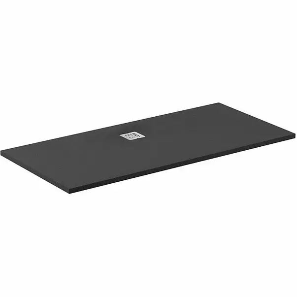 Cadita de dus dreptunghiulara Ideal Standard Ultra Flat S 200x90 cm negru intens