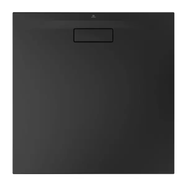 Cadita de dus patrata Ideal Standard Ultra Flat New negru mat 90x90 cm picture - 6