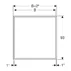 Cadru de acoperire pentru dulap cu oglinda Geberit One alb 105 cm picture - 2