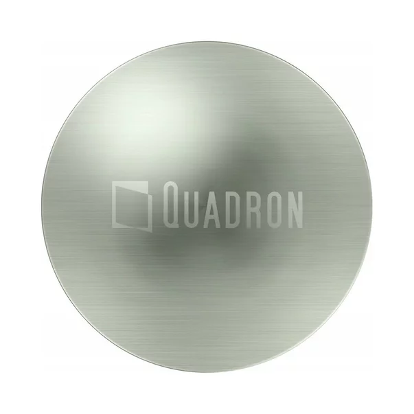 Capac pentru orificiul de robinet Quadron Unique finisaj inox cu logo picture - 2