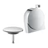 Capac sifon si preaplin Hansgrohe Exafill S crom picture - 1