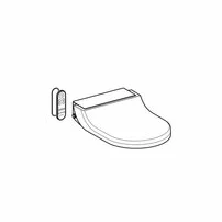 Capac wc Geberit Aquaclean Tuma Comfort cu functie de bideu alb picture - 2
