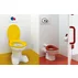 Capac wc pentru copii cu functie de sustinere Geberit Bambini broasca testoasa rosu picture - 6