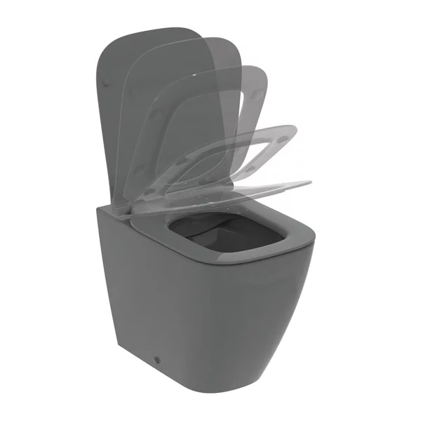 Capac WC softclose Ideal Standard i.life B gri slim Quick Release picture - 2