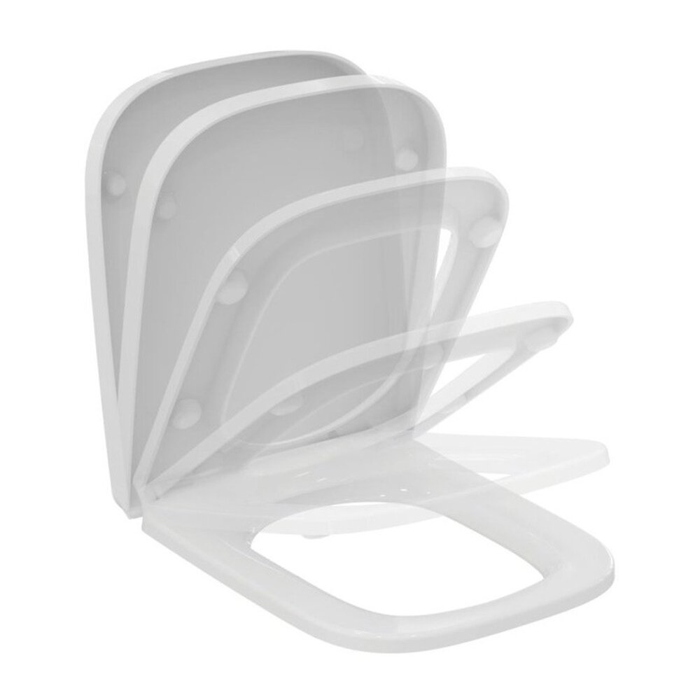 Capac WC softclose Ideal Standard I.life B alb imagine noua 2022