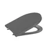 Capac wc compact softclose Roca Inspira Round antracit picture - 1