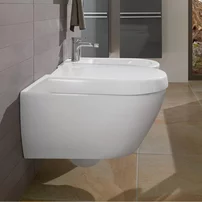 Capac WC Villeroy&Boch Subway 2.0 QuickRelease alb picture - 6