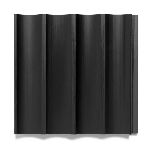 Capat panou riflaj stanga Lamelio Onda finisaj negru 3.2x270 cm picture - 3