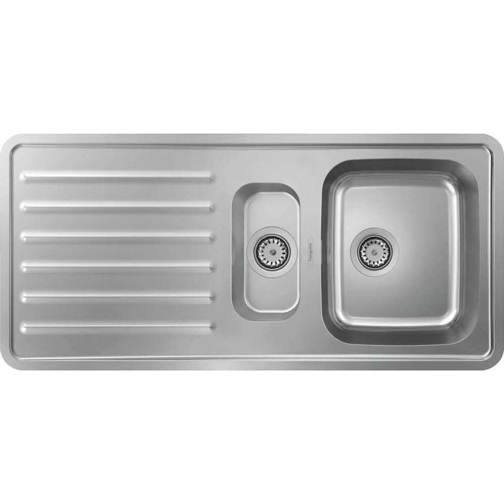 Chiuveta bucatarie Hansgrohe S41 inox 107.5×50.5 cm 107.5x50.5