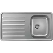 Chiuveta bucatarie Hansgrohe S41 inox 91.5x50.5 cm