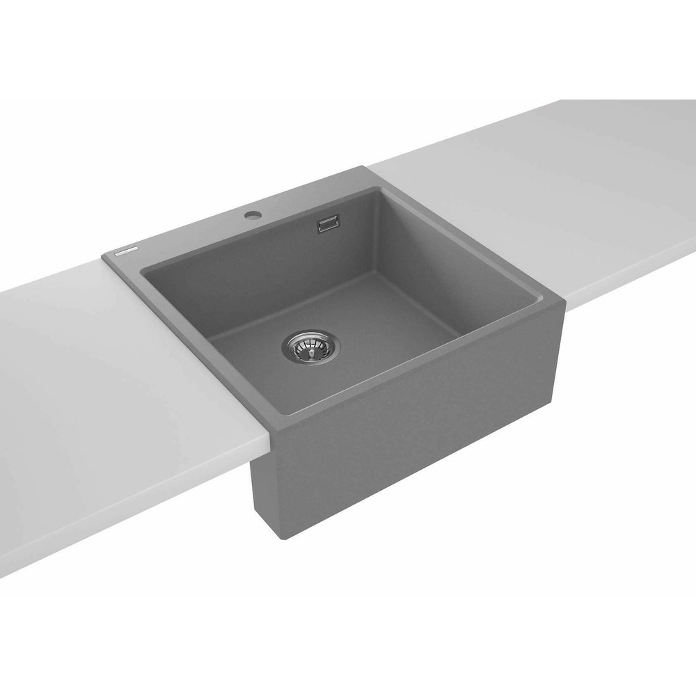 Chiuveta granit Deante Eridan 61x60 cm gri
