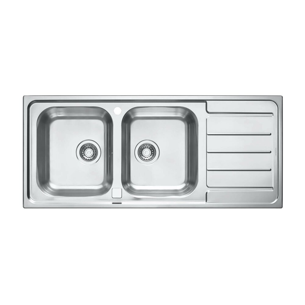 Chiuveta inox Alveus Line Maxim 100 Satin 116x50 cm