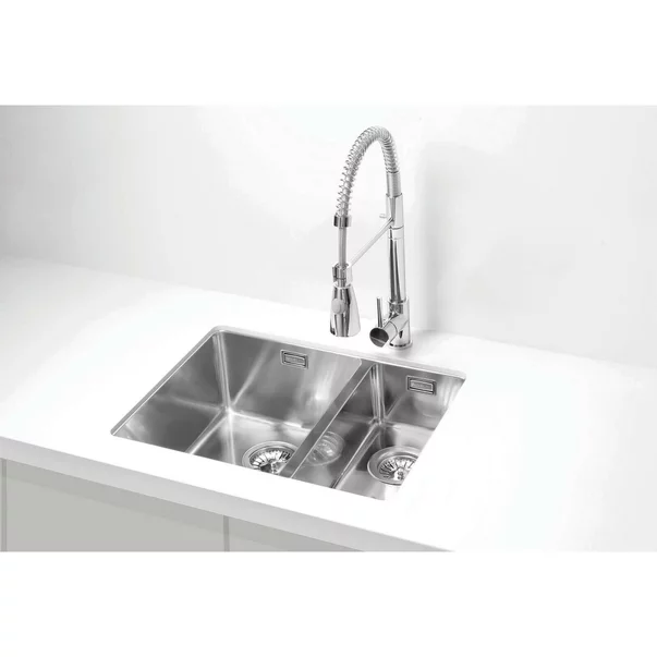 Chiuveta inox Alveus Monarch Kombino 120 Satin 59x40 cm stanga picture - 2