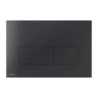 Clapeta de actionare Alcadrain Flat MOON-BLACK negru mat
