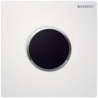 Clapeta de actionare Geberit Sigma 10 pentru pisoar electronica alb crom lucios
