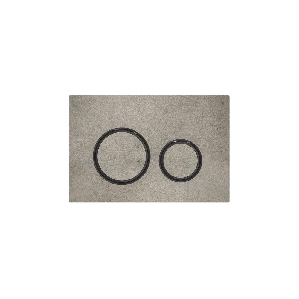 Clapeta de actionare Geberit Sigma 21 aspect beton/inel negru