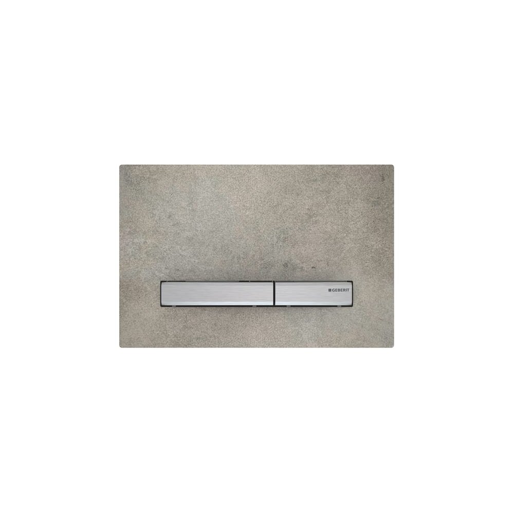 Clapeta de actionare Geberit Sigma50 aspect de beton/ clape crom Geberit