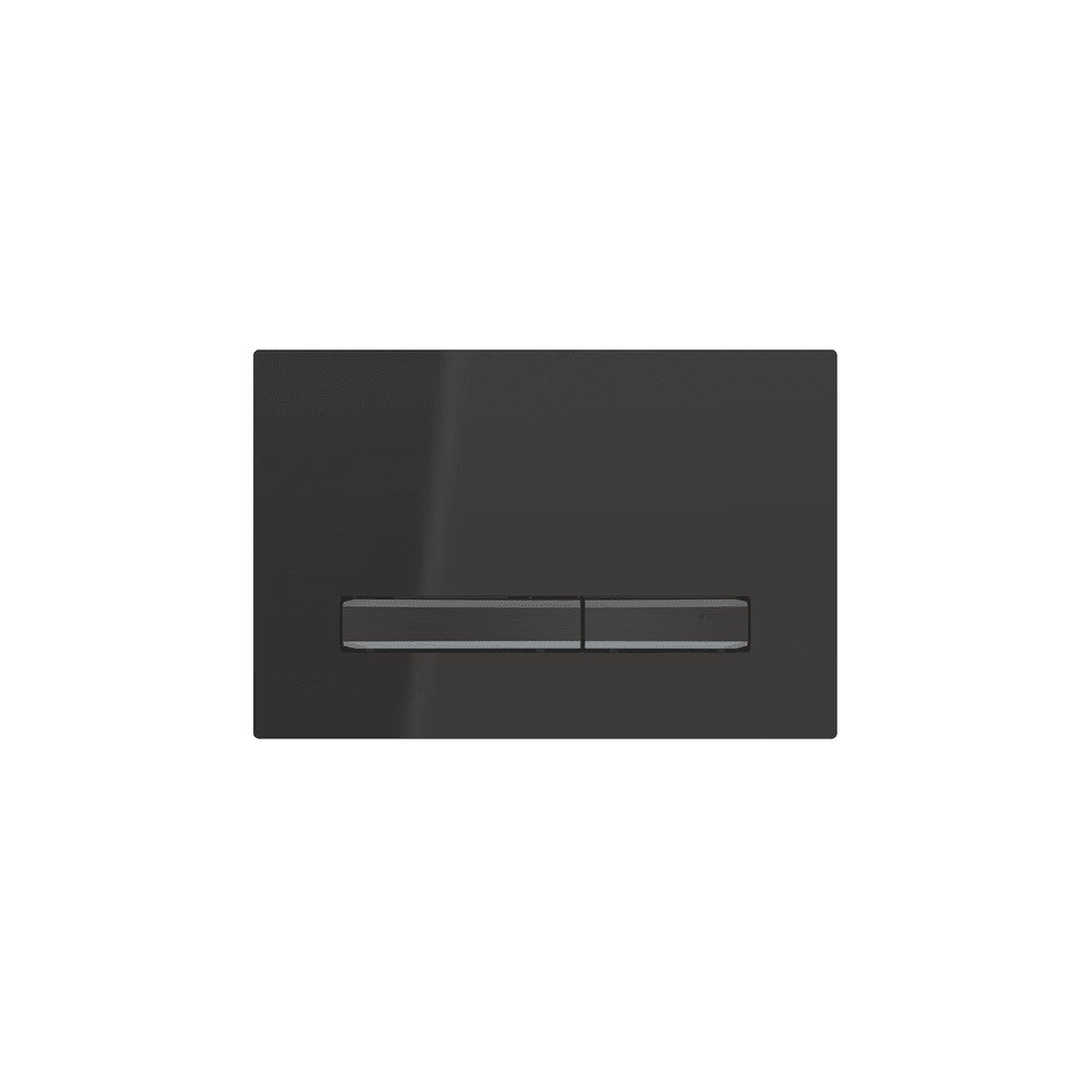 Clapeta de actionare Geberit Sigma50 negru/butoane negru mat
