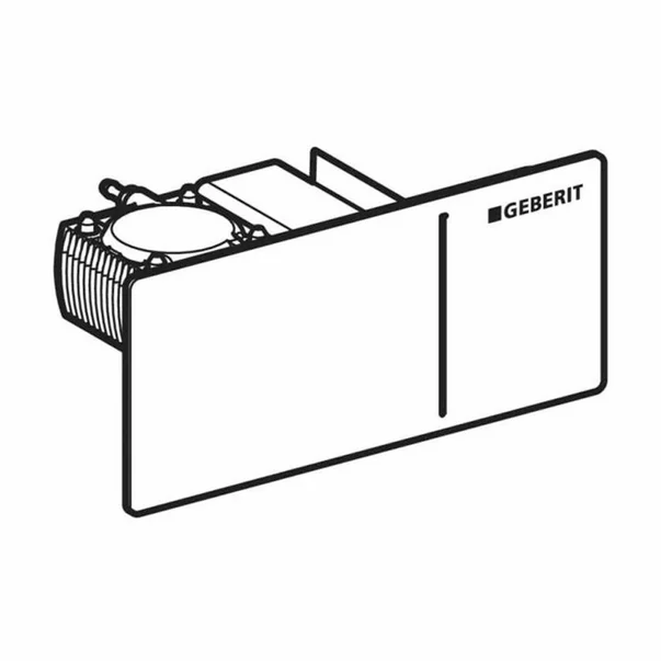 Clapeta de actionare Geberit tip 70 pentru rezervor incastrat Sigma 12 cm alb picture - 2