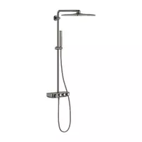 Coloana de dus cu baterie termostatata antracit periat Grohe Euphoria SmartControl 310 Cube Duo