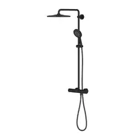 Coloana de dus cu baterie termostatata negru mat Grohe RainShower picture - 4